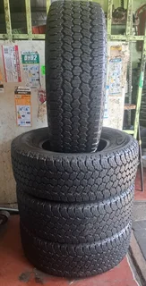  255/70R15 Good Year Wrangler All-Terraintires. Leave your whatsapp number if interested.