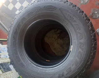  255/70R15 Good Year Wrangler All-Terraintires. Leave your whatsapp number if interested.