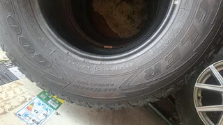  255/70R15 Good Year Wrangler All-Terraintires. Leave your whatsapp number if interested.