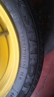  15-inch Spare Wheel saver for all 4x100 pcd cars. Leave your whatsapp number if interested