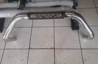 Nissan Navara Facelift Stainless steel Nudge bar. Leave your whatsapp number if interested