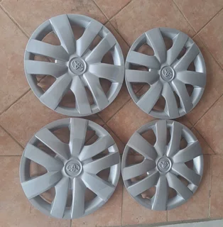  14-inch Toyota Wheel covers. Leave your whatsapp number if interested.