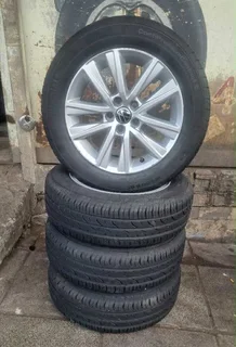  15-inch VW Polo mags with continental tires. Leave your whatsapp number if interested