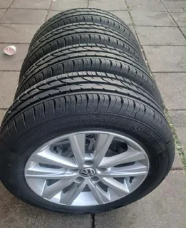  15-inch VW Polo mags with continental tires. Leave your whatsapp number if interested