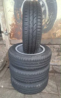  15-inch VW Polo mags with continental tires. Leave your whatsapp number if interested