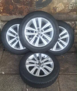  15-inch VW Polo mags with continental tires. Leave your whatsapp number if interested