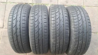  15-inch VW Polo mags with continental tires. Leave your whatsapp number if interested