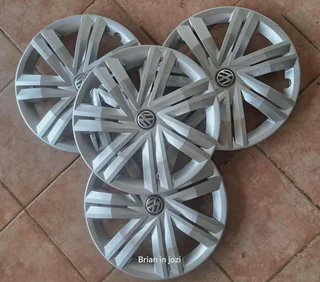  14-inch VW Polo wheel covers. Leave your whatsapp number if interested.