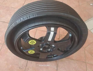 ✅️ 185/60R17 Folded spare wheel saver. 5x108 pcd ( Volvo, Jaguar, Ford, Peugeot &amp; Citron).