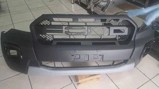  Ford Ranger T7 to T8 complete Front bumper with grill kits, 2016 to 2019 model.