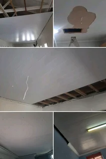 Roofing and ceiling installation