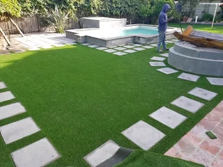 Artificial grass installation