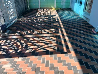 Paving and artificial grass installation