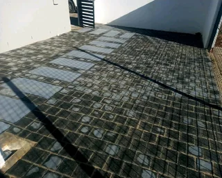 Paving and artificial grass installation