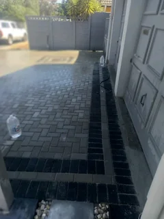 Paving and artificial grass installation