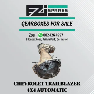 Chevrolet trailblazer automatic  4x4 gearbox