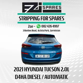 Hyundai Tucson 2021 automatic stripping for spares