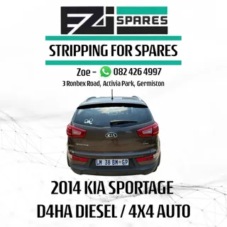 Kia sportage 2014 d4ha stripping for spares