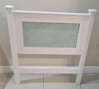 Lattice Wicker Headboard