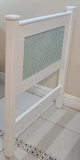 Lattice Wicker Headboard