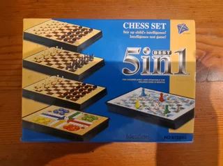 Chess set 5 in 1