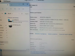 Dell Vostro 3888 10th gen  i5 PC Tower
