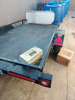 Flat trailer for sale in the very good condition R 15500.00