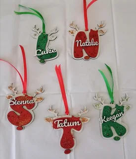 Christmas customized baubles