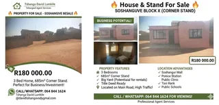 House and stand for sale