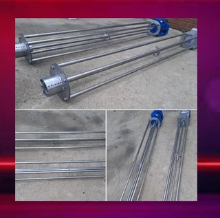 Homoginizers, we manufacture a range from 50 litre to 2000 litre units. Call 0642619623