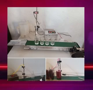 Please call/WhatsApp 064-261-9623 Fully automatic filling machine Including conveyor, self priming,