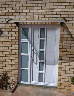 Aluminum doors