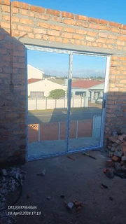Aluminum door and windows