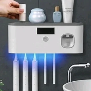 Intelligent UV toothbrush sterilizer