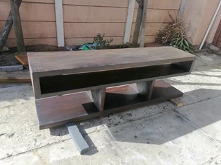 Custom made Tv stands made from Oregon pine or pine  We do deliver as well