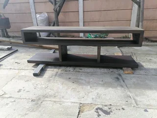 Custom made Tv stands made from Oregon pine or pine  We do deliver as well