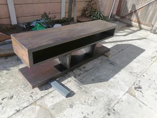 Custom made Tv stands made from Oregon pine or pine  We do deliver as well