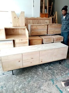 Custom made Tv stands made from Oregon pine or pine  We do deliver as well