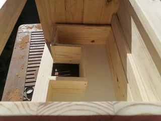 Pine. Oregon. Oak or ash black wood vanity excluding sink collection or delivery from R1500