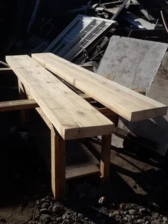 Bespoke counter tops, shelves and table tops in different kinds of woods