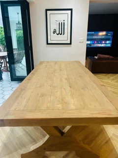 Reclaimed Oregon pine , oak , ash tables made to your specification/ design for homes / restuarants