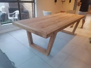 Reclaimed Oregon pine , oak , ash tables made to your specification/ design for homes / restuarants