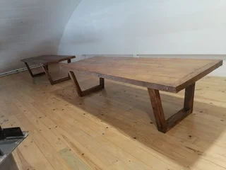 Reclaimed Oregon pine , oak , ash tables made to your specification/ design for homes / restuarants