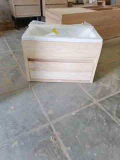 Pine. Oregon. Oak or ash black wood vanity excluding sink collection or delivery from R1500