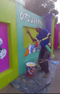 Painting, waterproofing,road markings, garmazine and art