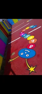 Road markings,wallpaper,garmazine,puston panels,painting,waterproofing and art