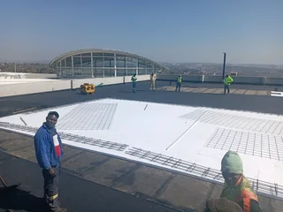 Tar surfacing road markings slurry seal brick paving