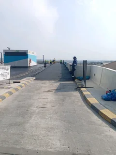 Asphalt tar surfacing road markings slurry seal brick paving