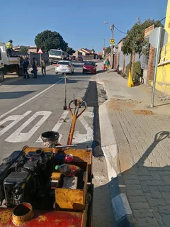 Asphalt tar surfacing road markings slurry seal brick paving call 0735353007 for more information