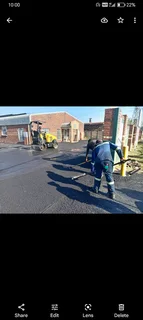 Asphalt tar surfacing road markings slurry seal brick paving call 0735353007 for more info